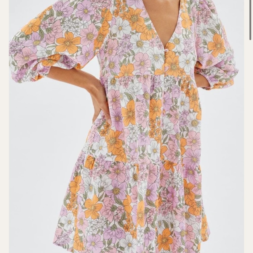 Minkpink Daisy Smoke Dress